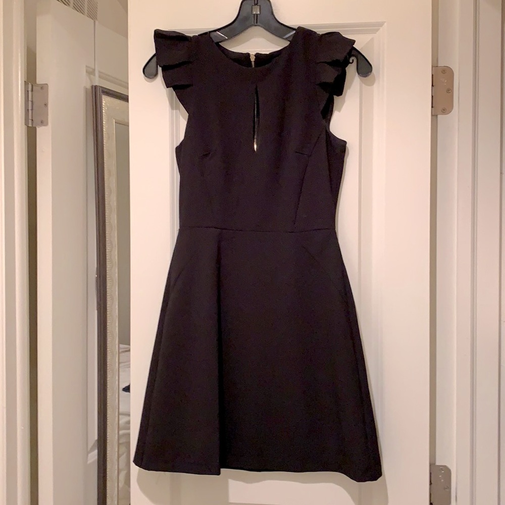 XOXO fit and flare mini dress